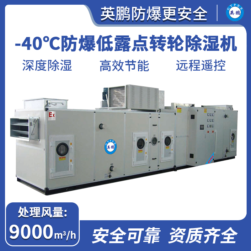 -40℃防爆低露点转轮除湿机9000