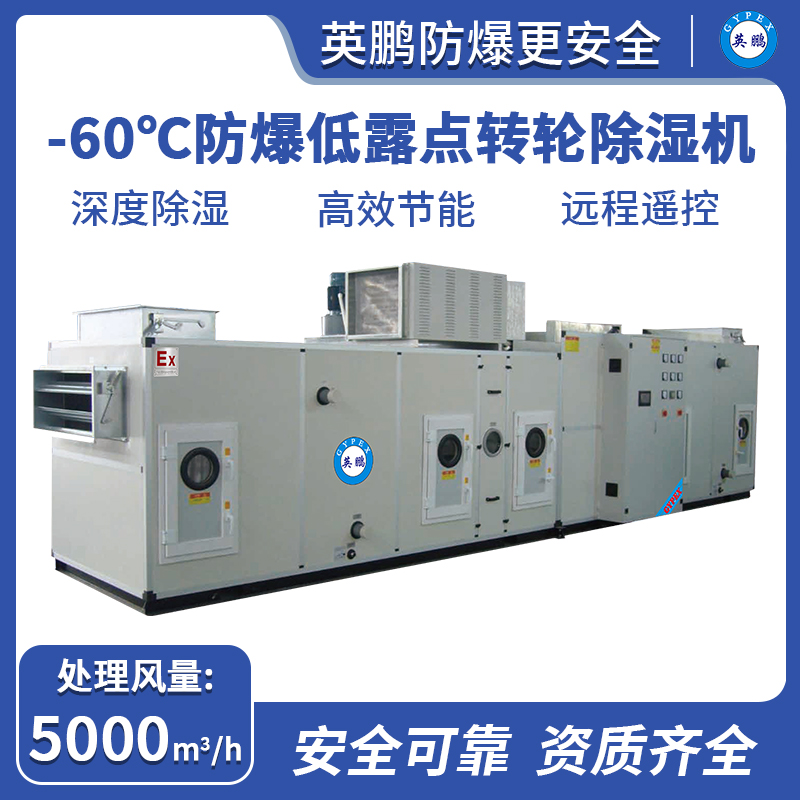 -60℃防爆低露点转轮除湿机5000