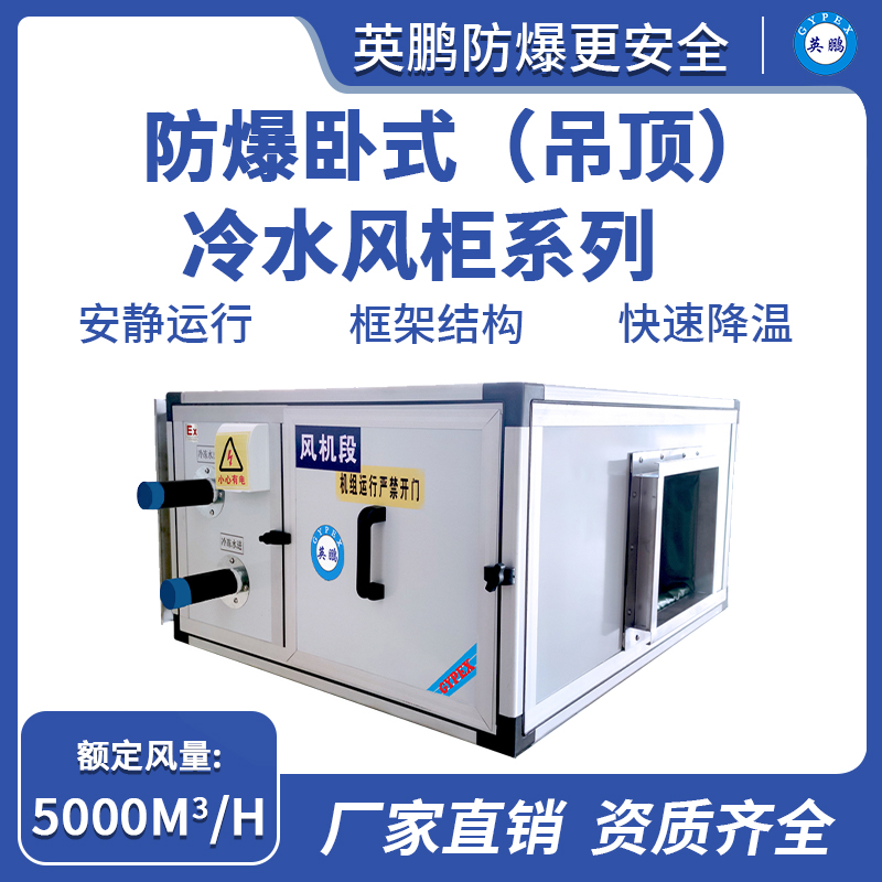 防爆卧式（吊顶）冷水风柜系列5000